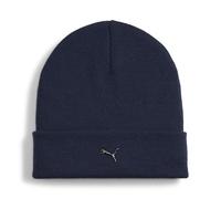 PUMA Bonnet pour homme avec couronne haute, en métal, motif chat, bleu marine, taille unique