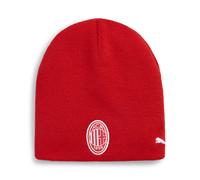 PUMA Bonnet réversible AC Milan, Sport, Noir/Rouge, OSFA OSFA