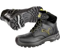 PUMA Borneo Black Mid 630411-40 Chaussures montantes de sécurité S3 Pointure (EU): 40 noir, jaune 1 pc(s)