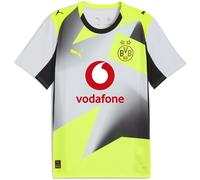 Puma Borussia Dortmund Away Shirt 2025 2026 Adults Argent/Jaune M Male