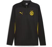 Puma Borussia Dortmund Quarter Zip Training Top Adults Noir XL Male