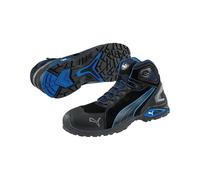 PUMA Botte de sécurité Rio Black Mid taille 46 noir/bleu S3 SRC EN ISO 20345 ...
