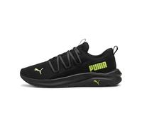 PUMA Bottes Basses Softride pour Homme, Puma Black Lime Pow Cool Gris foncé, 45 EU