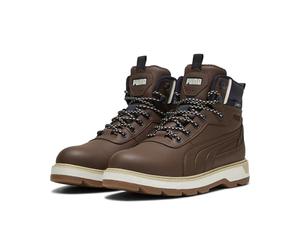 PUMA Bottes de Combat Desierto V3 pour Homme, Marron châtaigne Marron New Navy, 39 EU