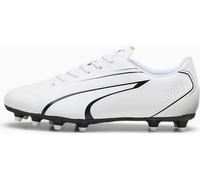 Puma - Bottes de football pour enfants "Vitoria" RD3594 (37 UE) (Blanc/Noir)