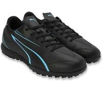 Puma - Bottes de football pour garçons "Vitoria TT" RD3453 (29 UE) (Noir/Bleu vif)