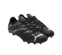 Puma - Bottes de football pour hommes "Attacanto FG/AG" RD3456 (39 UE) (Noir/argent)