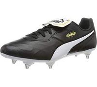 Puma - Bottes de football pour hommes "King Top", cuir RD2203 (42 UE) (Noir/Blanc)