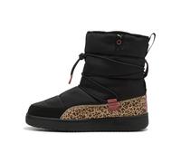 PUMA Bottes Snowbae Animal Flair Femme, Chaussures, Noir/Toasted Almond, 37 37