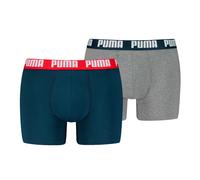 Puma Boxer, 2er Paquet - Everyday Basic Boxers 2P, Coton Stretch