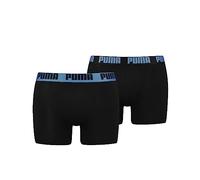 PUMA Boxer, Black/Regal Blue, XXL (Lot de 2) Homme