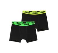 Puma Boxer Everyday Basic Enfant Et Adolescent (Lot De 2), Vêtements, Noir/Various Logo Colors, 16