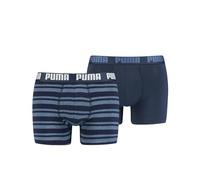 Puma Boxer sous-vêtement, Bleu Marine, M (Lot de 2) Homme
