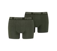 Puma Boxer sous-vêtement, Vert, L (Lot de 2) Homme