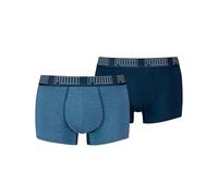 PUMA Boxer Trunk Boxer Homme Homme Everyday Unterhose Pant Unterwäsche Lot de 2, Farbe:007 - Denim, Taille L, 007 - Denim, L