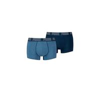 PUMA Boxer Trunk Boxer Homme Homme Everyday Unterhose Pant Unterwäsche Lot de 2, Farbe:007 - Denim, Taille L, 007 - Denim, L