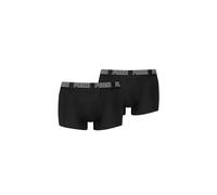 PUMA Boxer Trunk Boxer Homme Homme Homme Everyday Unterhose Pant Unterwäsche Lot de 2, Farbe:230 - Noir/Noir, Taille L