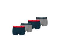Puma Puma Men Everyday Trunks 2p Sous-vêtements pour homme (pack de 2), Navy / Grey Melange, M