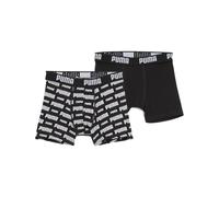 PUMA Boxers à logo Everyday Enfant et Adolescent (lot de 2), Vêtements, Noir, 10 10