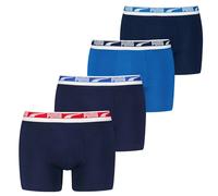PUMA Boxers bleu / marine / rouge / blanc, Taille XL