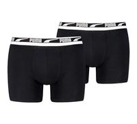 Puma Boxer Homme Everyday Multi Logo – Lot de 2, Noir, Taille L