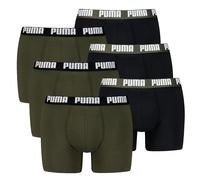 PUMA Boxers vert / noir / blanc, Taille XL