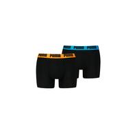 PUMA Lot de 2 Boxers Stretch pour Homme - Confortables et Extensibles, 009 Black Pop, XXL