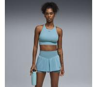 PUMA Brassière à col haut SHAPELUXE Femme, Vêtements, Bleu, M M