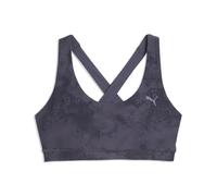 PUMA Brassière de Sport imprimée CLOUDSPUN Femme S, Inky Depths Gray