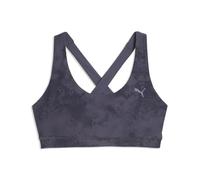 PUMA Brassière de Sport imprimée CLOUDSPUN Femme S, Inky Depths Gray