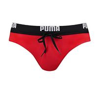 Puma Slip de bain homme Logo Swim Brief 1P Rouge Taille S