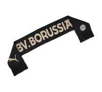 PUMA BVB Culture Scarf Écharpes, Noir-albâtre, Étiquetage Unique Unisexe-Adulte