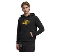 Puma Bvb Borussia Dortmund Ftblculture Hoodie Noir L Homme