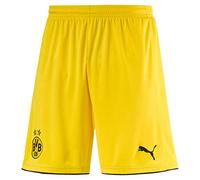 PUMA Bvb Replica Short Homme Cyber Yellow/Black FR : 2XL (Taille Fabricant : XXL)