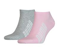Puma Sneaker Chaussettes, Rose, 39/42 (Lot de 2) Unisexe