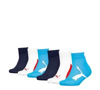 PUMA Bwt Quarter, Red Navy, 31/34 EU (Lot de 6) Mixte Enfant
