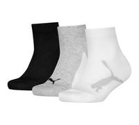 PUMA Bwt Recycled Cotton Quarter Chaussettes Mixte enfant (lot de 3)