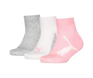 PUMA Bwt Recycled Cotton Quarter Chaussettes Mixte enfant (lot de 3)