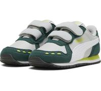 PUMA CABANA RACER SL 20 V INF, Basket Unisexe, COOL LIGHT GRAY-PUMA WHITE-DARK MYRTLE-LIME SMASH,