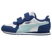 Puma Cabana Racer SL 20 V PS Baskets Blanc/Bleu Eau fraîche Taille 38, Puma Bijou Bleu d'eau Douce Blanche, 34 EU