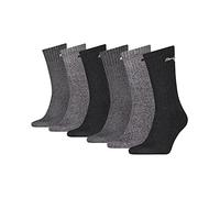 PUMA Calcetines Regular Crew Pack 3 Pares Gris/Antracita/Gris Talla 43-46-2