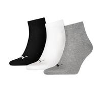 Sports Socks Puma Quarter Plain 3P 701230337 882 Grey 3 Pairs (Siz Clothing NEUF