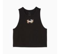 Puma Canotta con grafica MID 90s Girl da bambina Black