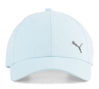 PUMA Cap bleu clair pour fille et garçon - Ess Metal Puma Cat BB cap Jr Fresh Water 337477 Taille unique