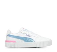 PUMA Fille Carina 2.0 Bouncy Sky Jr Racine Accueil Chaussures-Enfant Baskets-Basses, Puma White Lavender Alert, 39 EU