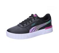 PUMA Carina 2.0 Bouncy Sky Jr Sneaker, Black-Cold Green, 38.5 EU