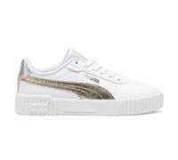 PUMA Carina 2.0 Metallic Shine Baskets à lacets pour femme Blanc, blanc, 6