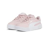 PUMA Carina 2.0 PS, Basket Garçon, Almond Blossom White Silver, 28 EU
