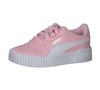 PUMA Carina 2.0 PS, Basket Garçon, Almond Blossom White Silver, 28 EU