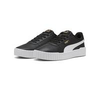 PUMA Femme Carina 3.0 Basket, Black White Gold, 38 EU